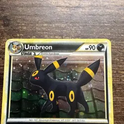 Pokemon Umbreon Holo Card2010 Nintendo Darkness Type English TCG - Image 3