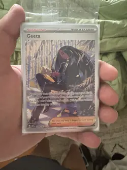 Pokemon Geeta Holo TCG Card 226/197 Sv03: Obsidian Flames - Image 1