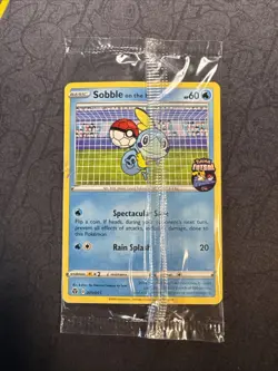 Sobble on the Ball Pokemon Futsal 005/005 Miscellaneous Cards Pokemon Sealed - Image 1