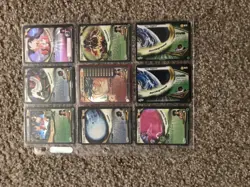 Dragon Ball Z CCG Score 9 Card Foil Lot- All Broly - Image 1