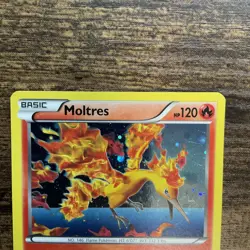 Moltres 14/99 Next Destinies Holo Rare Pokemon Card TCG LP+ - Image 2