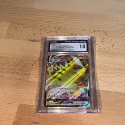 CGC 10 Pikachu VMAX 265/S-P CoroCoro Promo 2021 Pokemon Card Japanese - Image 1