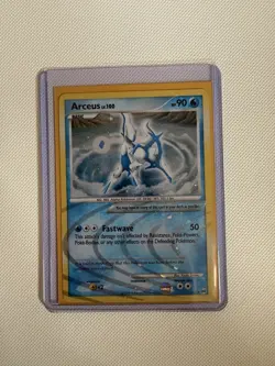 Arceus AR4 Arceus Holo Rare Pokemon Card 90 HP Fastwave English 2009 - Image 3