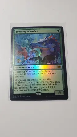 Teething Wurmlet Prerelease Cards Foil - Image 1
