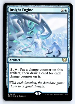 Insight Engine 6 Rare Commander: Edge of Eternities Magic: The Gathering NM - Image 1