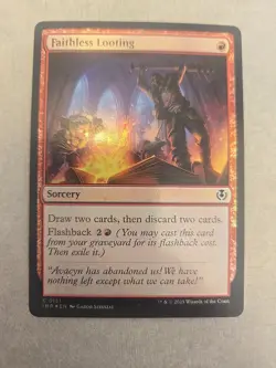Faithless Looting Innistrad Remastered Foil - Image 1