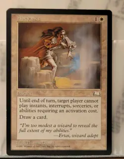 Mtg ABEYANCE NM Weatherlight Reserve List -Argo- - Image 1