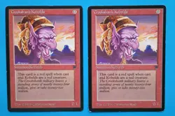 Magic the Gathering MTG Legends CROOKSHANK KOBOLDS X 2 LP/EX & MP C 1994 Nice! - Image 1