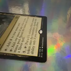 Wizards of the Coast MTG Sliver Hive M15 Rare Land (LP-) - Image 3