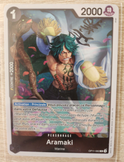 Carte One Piece Aramaki OP11-082 FR Card game Holo - Image 1