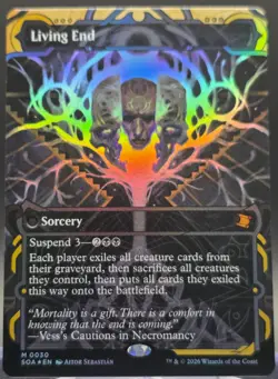 Living End #30 Secrets of Strixhaven: Mystical Archive Ext. Art Foil Mythic - Image 1