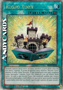 REGNO TOON • (Toon Kingdom) • Quarter Century • MP24 IT006 • 1Ed • Yugioh! - Image 1