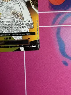 Zehahahahaha! (Alternate Art) OP16-116 One Piece Card Game The Time of Battle - Image 4