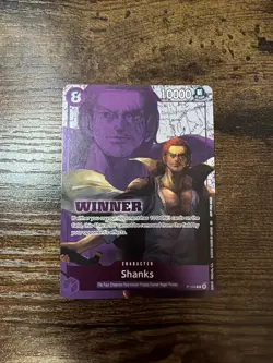 Shanks Winner Pack 2026 Vol. 2 One Piece Promo Card P-104 - Image 1