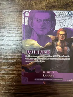 Shanks Winner Pack 2026 Vol. 2 One Piece Promo Card P-104 - Image 2