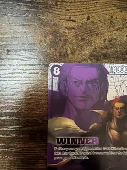 Shanks Winner Pack 2026 Vol. 2 One Piece Promo Card P-104 - Image 3