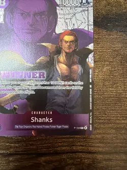 Shanks Winner Pack 2026 Vol. 2 One Piece Promo Card P-104 - Image 5