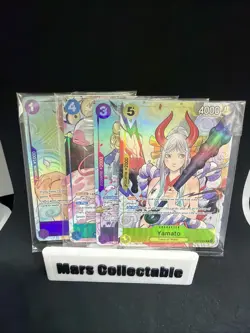 One Piece Illustration Box 1 &2 Promo Set Nami Boa Yamato Black Maria All Sealed - Image 1