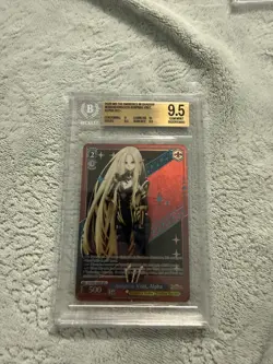 Weiss Schwarz Eminence in Shadow Surprise Visit Alpha SEC+ Foil BGS 9.5 - Image 1