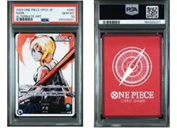 One Piece Card Game Nami Leader Parallel PSA10 Rare Collector Card - Image 1