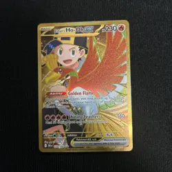 Pokemon TCG - Destined Rivals - Ethans Ho-oh EX Hyper Rare Gold Card 239/182 - Image 2
