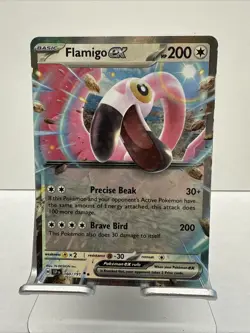 Pokemon TCG Flamingo EX Holo Double Rare Card 160/191 S&V Surging Sparks - NM - Image 1
