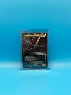 MTG, Aragorn, Company Leader (Borderless) 410 the Lord of the Rings Regular LOTR - Image 1