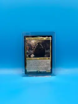 MTG, Aragorn, Company Leader 191 NM, the Lord of the Rings, Regular | LOTR - Image 1