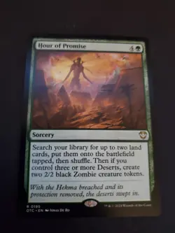 Hour of Promise 0195 Rare Thunder Junction Commander MTG NM - Image 1