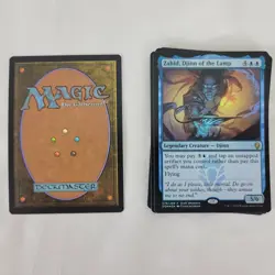 2x MTG FOIL Zahid, Djinn Of The Lamp Draft Weekend Promo NM Near Mint - Image 2