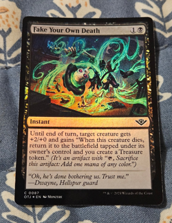 Fake Your Own Death FOIL (174/789) Foundations Magic the Gathering MTG - Image 1