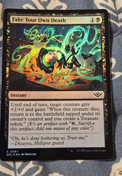 Fake Your Own Death FOIL (174/789) Foundations Magic the Gathering MTG - Image 2