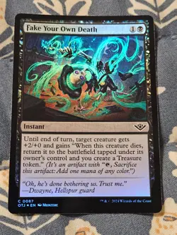 Fake Your Own Death FOIL (174/789) Foundations Magic the Gathering MTG - Image 3