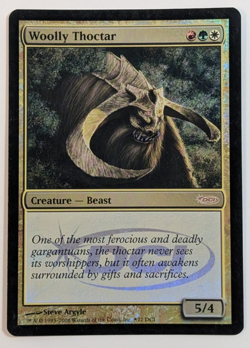 MTG - 1x Woolly Thoctor - Foil DCI Promo - NM/LP - Magic The Gathering 2008 - Image 1