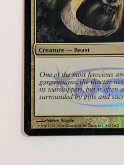 MTG - 1x Woolly Thoctor - Foil DCI Promo - NM/LP - Magic The Gathering 2008 - Image 5