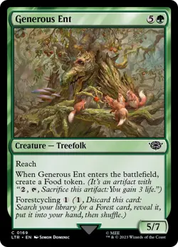 🧙Generous Ent C 0169 LTR Tales Of Middle Earth MTG - Image 1