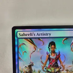 4x MTG FOIL Saheeli's Artistry Launch Promo NM Near Mint Magic the Gathering - Image 4