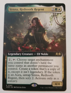 1x Yenna, Redtooth Regent Wilds of Eldraine MTG Magic the Gathering NM - Image 1