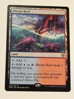 Shivan Reef Dominaria United DMU Regular MTG Magic the Gathering - Image 1