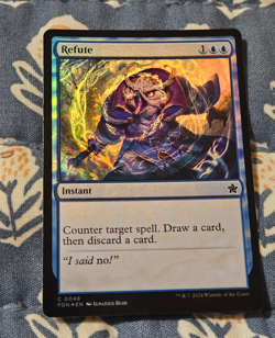 Refute FOIL FDN Foundations MTG 48 MTG Magic - Image 2