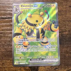 🔥Electivire ex 212/182 SV10 Destined Rivals Ultra Rare Full Art Holo Pokemon🔥 - Image 2
