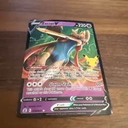 Pokemon TCG 25th Anniversary Celebrations - 16/25 Zacian V - Image 1