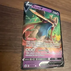 Pokemon TCG 25th Anniversary Celebrations - 16/25 Zacian V - Image 3