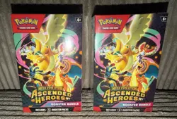 Pokemon Mega Evolution Ascended Heroes Booster Bundle Lot Of 2 - Image 1