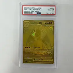 2026 Pokemon Ascended Heroes Mega Charizard Y ex Mega Hyper Rare Gold PSA 10 - Image 1