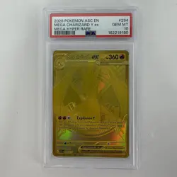 2026 Pokemon Ascended Heroes Mega Charizard Y ex Mega Hyper Rare Gold PSA 10 - Image 5