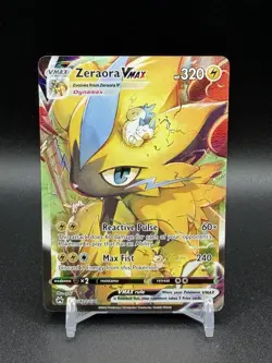 Zeraora VMAX GG42/GG70 Crown Zenith: Galarian Gallery Holo Pokemon TCG NM/M - Image 1