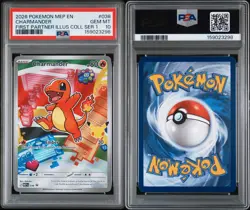 PSA 10 Charmander 038 Pokemon First Partner Illustration Kanto Black Star Promo - Image 3