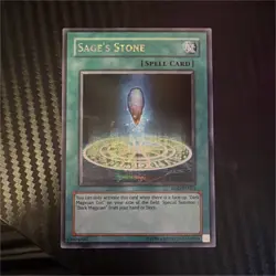 Yu-Gi-Oh! Sage's Stone ROD-EN003 Reshef Spell-Normal Promo Holo Konami - Image 1