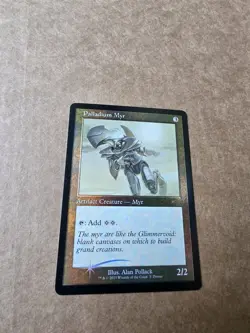 Palladium Myr Retro Frame Foil Mtg Commander Party WPN Promo - Image 1